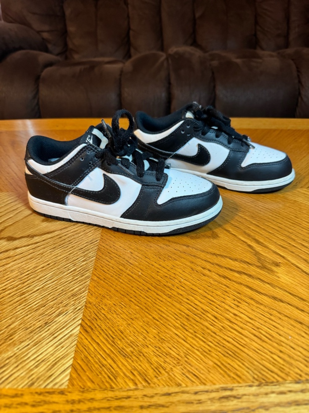 Nike Dunk Low Sneakers - Black and White “Panda”